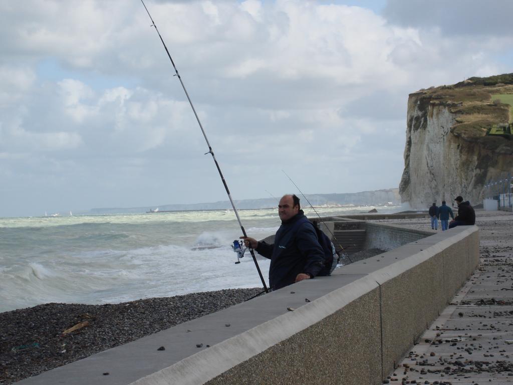 La Plage En Normandie Pourville-sur-Mer Kültér fotó