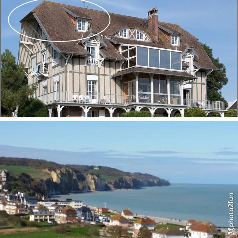 La Plage En Normandie Pourville-sur-Mer Kültér fotó
