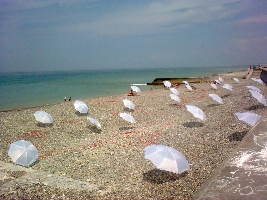 La Plage En Normandie Pourville-sur-Mer Kültér fotó