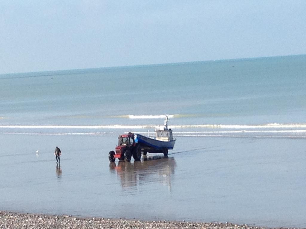 La Plage En Normandie Pourville-sur-Mer Kültér fotó